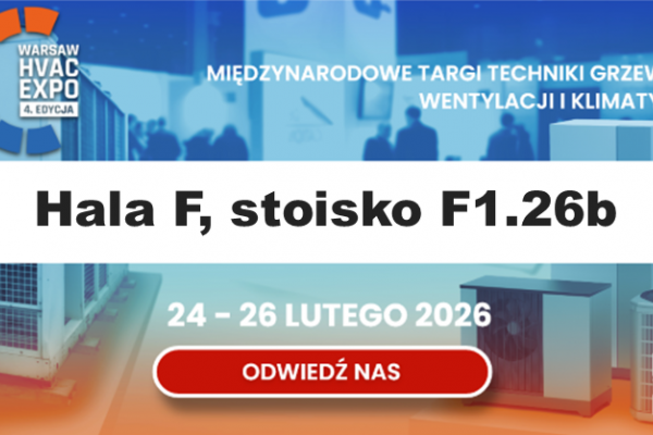Zapraszamy na targi HVAC EXPO 2026