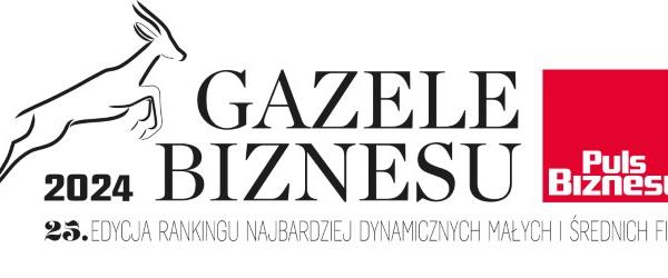 Nasza firma w gronie Gazel Biznesu - najlepiej prosperujących przedsiębiorstw w Polsce